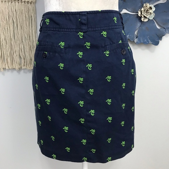 Lilly Pulitzer palm tree print skirt - Picture 3 of 5